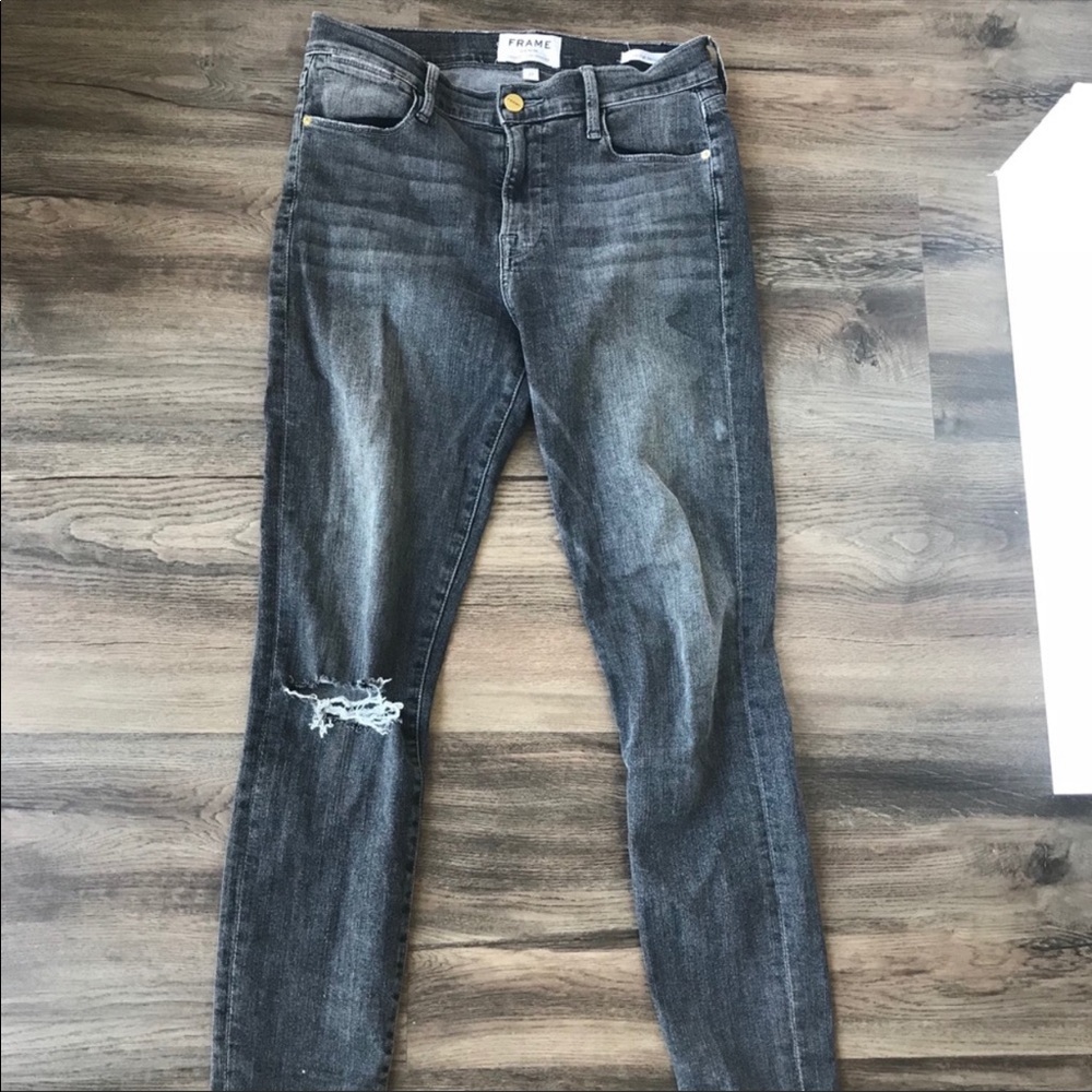 Frame Le High Skinny Jeans
